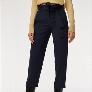 Wilfred Free Black Jallade Tie front Pants
